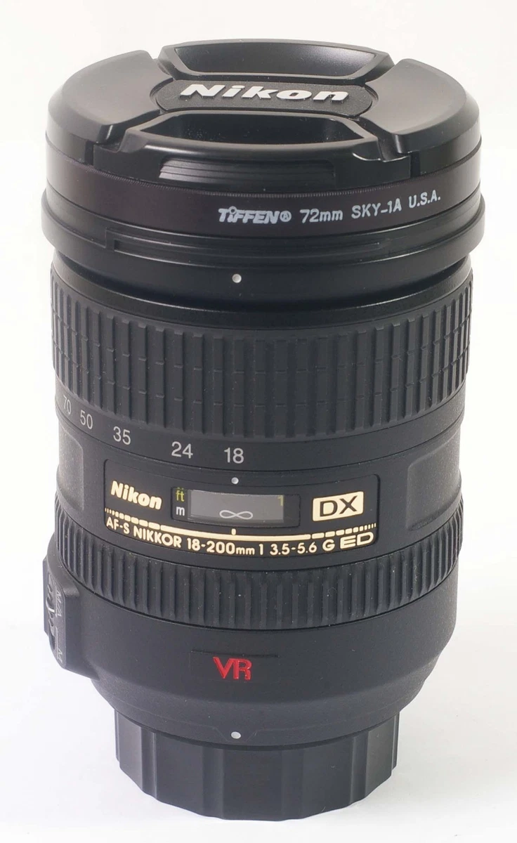 Nikon NIKKOR AF-S 18-200mm Focal Camera Lenses for sale | eBay