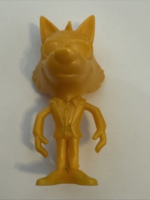 The Bad Guys 2 Mr. Wolf Sonic Wacky Pack Toy Figurine 3'' in tall 2025 GOLD