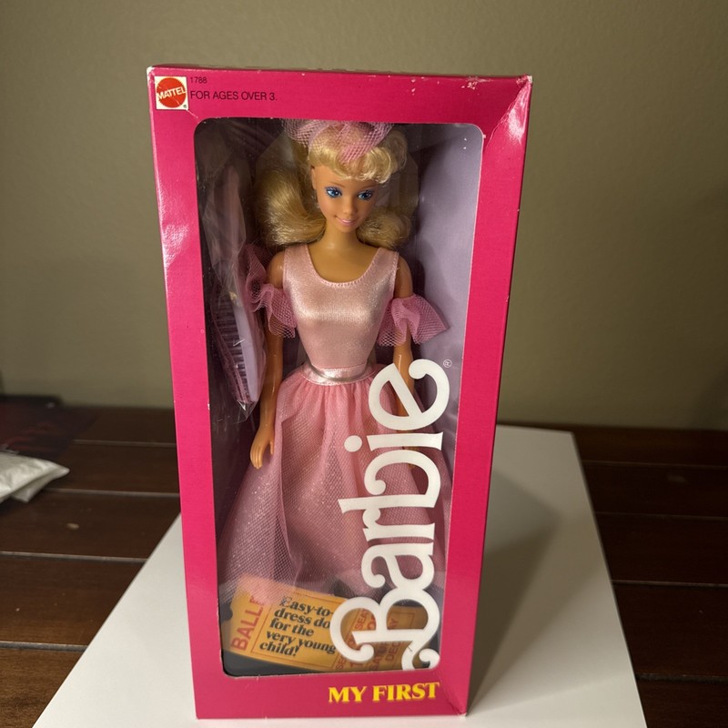 1986 Mattel My First Barbie #1788  Brand New Sealed Box