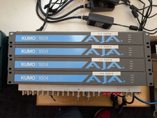  Single unit AJA KUMO 1604 3G-HD/SDI 16x4 with Power Supply