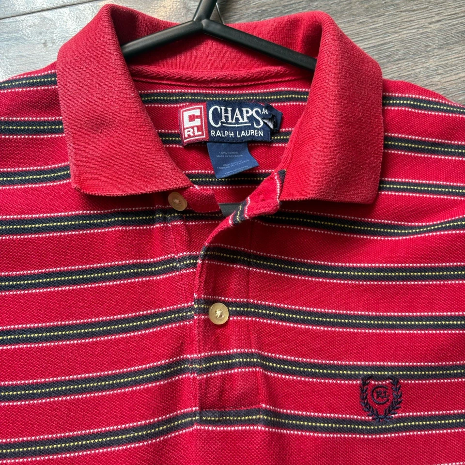 Chaps Ralph Lauren Polo Shirt Mens - Short Sleeve - Size Small - Image 3 of 4