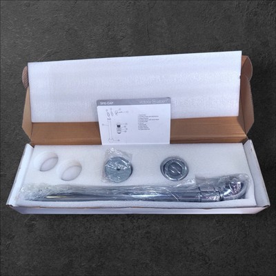 VICTORIA/ALBERT FREE STANDING TUB OVERFLOW DRAIN KIT SUB-FLOOR CHROME~READ DESCR