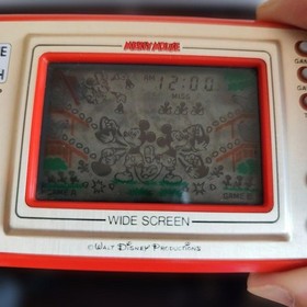 Nintendo Game & Watch Mickey Mouse MC-25 Wide Screen with Box