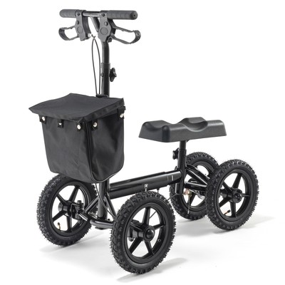 Knieroller 160kg Alu Knie-Walker Scooter Krückenersatz 930x535x1130mm
