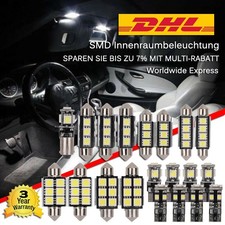 20x SMD LED Innenraumbeleuchtung komplett F&uuml;r Mercedes-Benz C W204 S204 Wei&szlig;