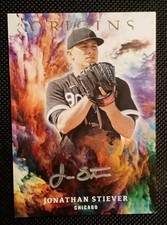 JONATHAN STIEVER 2021 Panini Chronicles ORIGINS SILVER INK AUTO 