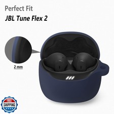 Geiomoo Silicone Case for JBL Tune Flex 2, Soft Flexible Scratch Resistant Pr...