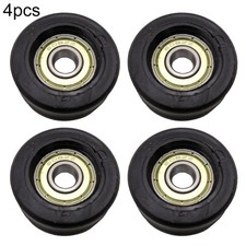 4pcs Roues de Siège avec Roulements pour Rameurs et Équipement Fitness