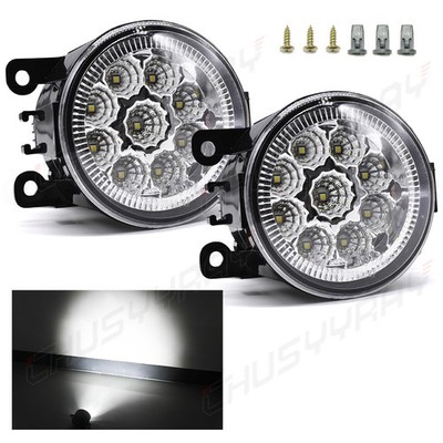 2X Front Bumper Right Left Side Fog Light Lamps For Honda Ridgeline 2017-2020