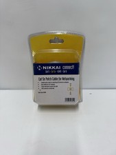 Nikkai CONNECT Ethernet Patch Cable Cat5e RJ45 5m Networking Lead A25AW