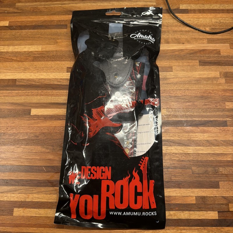 AMUMU We Design You Rock Guitar Strap 