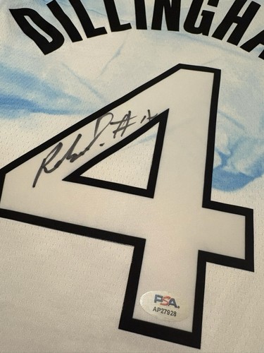 Rob Dillingham Signed Auto Minnesota Timberwolves Jersey PSA COA L - Picture 3 of 3