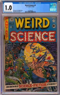 Weird Science #9 CGC 1.0 E.C. Comics 1951