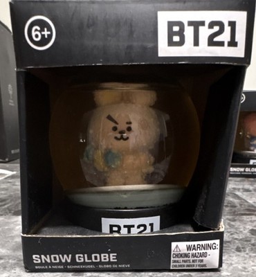 Paladone BT21 Tata & Cooky Snow Globe, Boxed