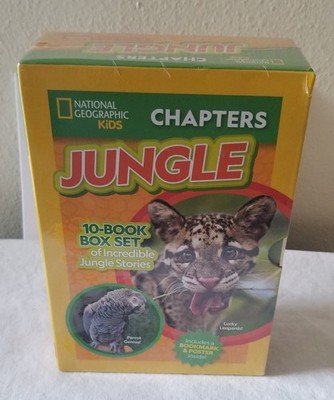 National Geographics Kids 10 book ''JUNGLE'' set BRAND NEW!!