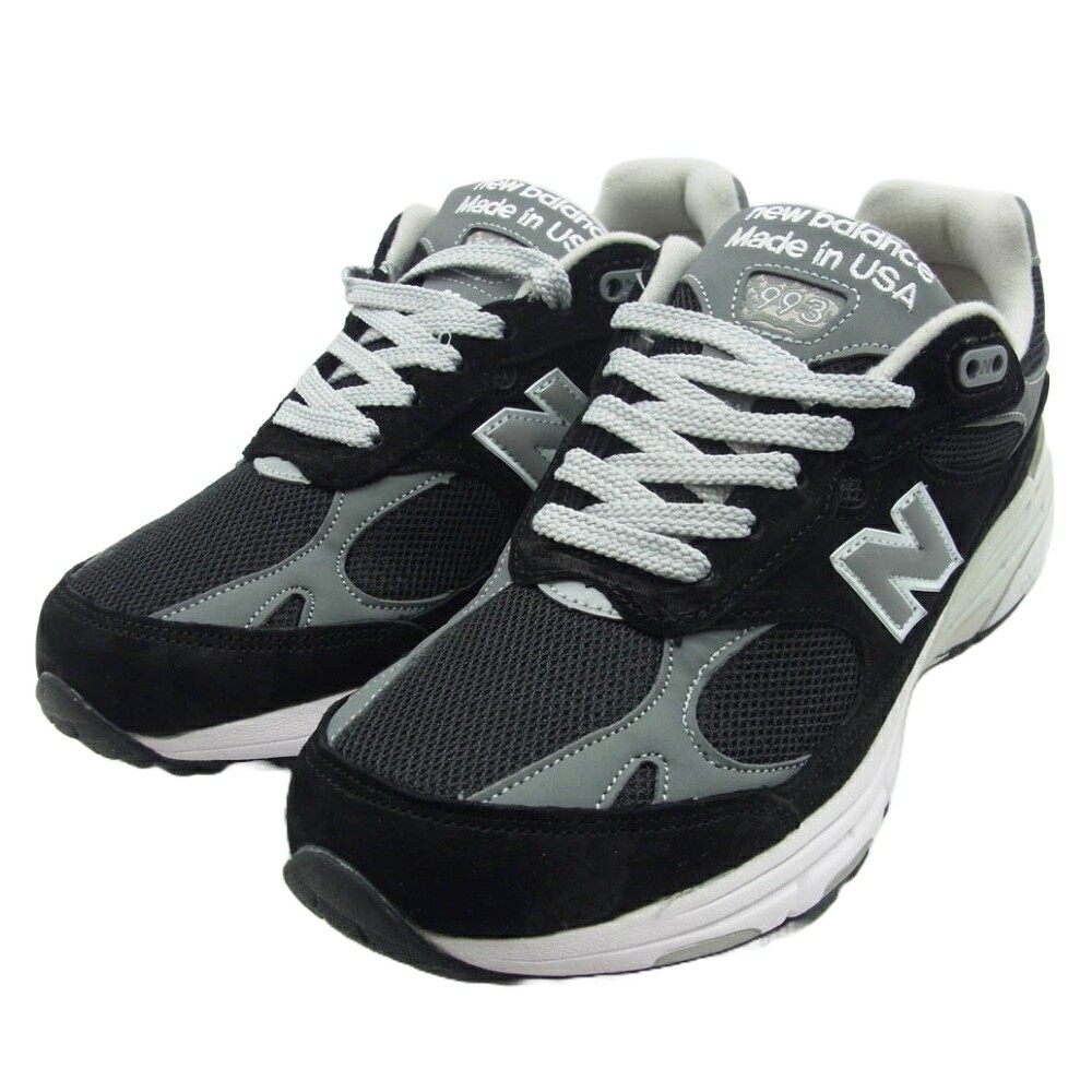 【新品】New Balance MR993BK BLACK 27.5㎝ New Balance 993 Made In USA 'Black White' MR993BK