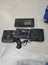 Job Lot Of 4 SEGA MASTER SYSTEM Power Base Consoles/Sega Mega Drive II- UNTESTED