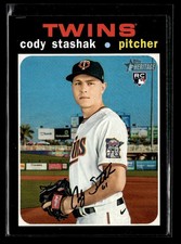 2020 Topps Heritage Cody Stashak #654 Rookie