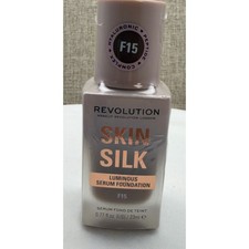 Makeup Revolution Skin Silk Luminous Serum Foundation F15 Hyaluronic Peptide