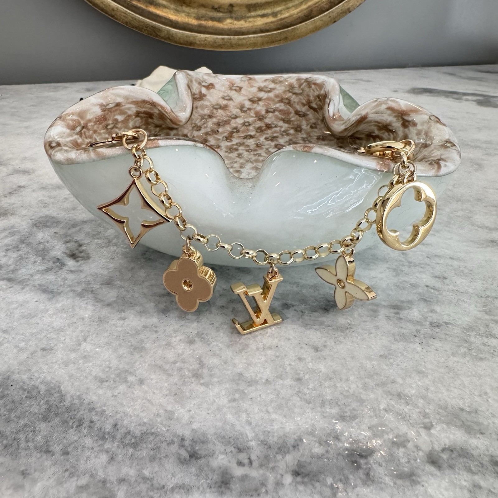 Louis Vuitton Fleur de Monogram Key Ring