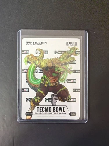 Ryptillian Tecmo Bowl Bo Jackson Battle Arena Sore Thumb 100 Glow ST259 Foil