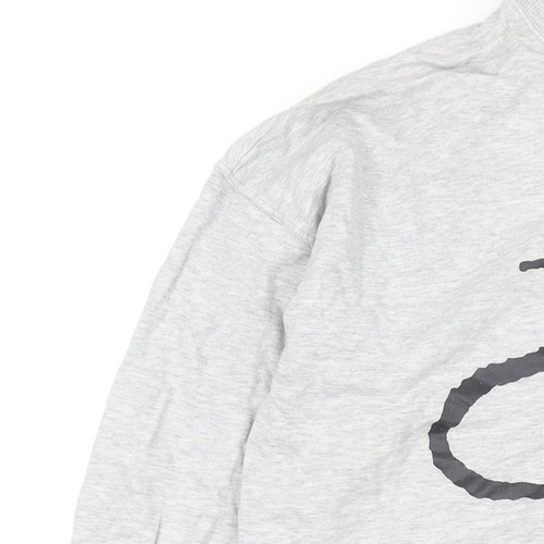H&M Unisex Grey Cotton Peanuts Pullover Sweatshirt Size 8 - Picture 6 of 12