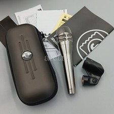 Professional Mic Cardioid Vocal Dynamic Microphone Handheld Wired KSM8 Silver