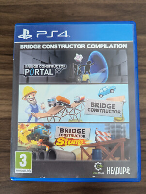 Bridge Constructor Compilation PS4 Playstation 4 PAL sehr guter Zustand