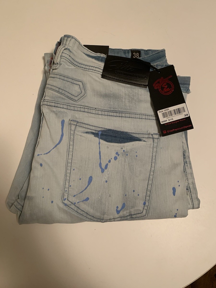 Elite Preminm Denim Jeans 38x 34