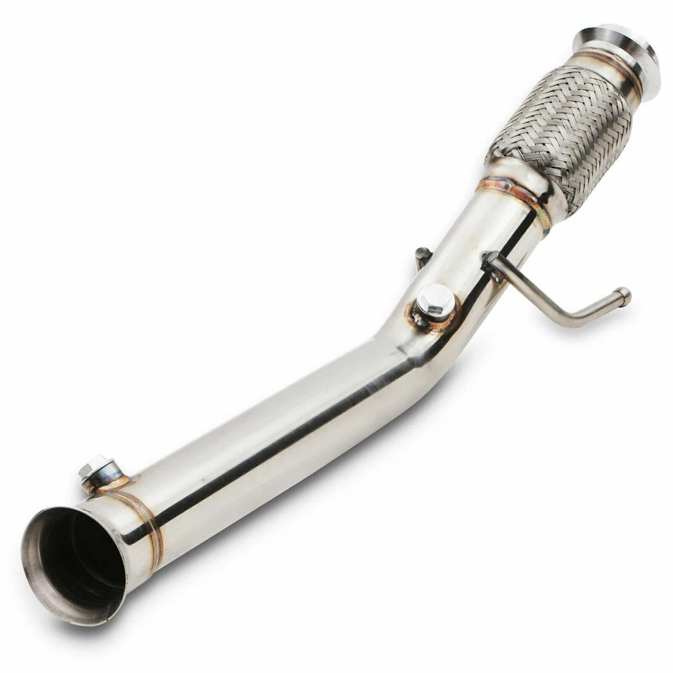 TUBO SCARICO INOX DECAT DE CAT 2,25" PER PEUGEOT 206 2.0 16V 180 CV GTI - Immagine 2 di 4