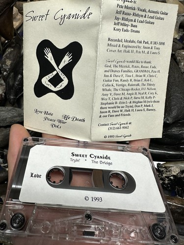 1993 SWEET CYANIDE LOVE HATE LIFE DEATH PEACE WAR DEMO HARD ROCK GLAM METAL RARE - Imagen 3 de 6