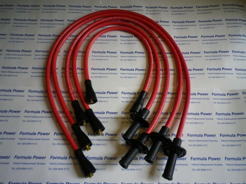 Porsche 912 914 Formula Power ORIGINAL RED 10mm RACE PERFORMANCE Plug Leads - Picture 1 of 1