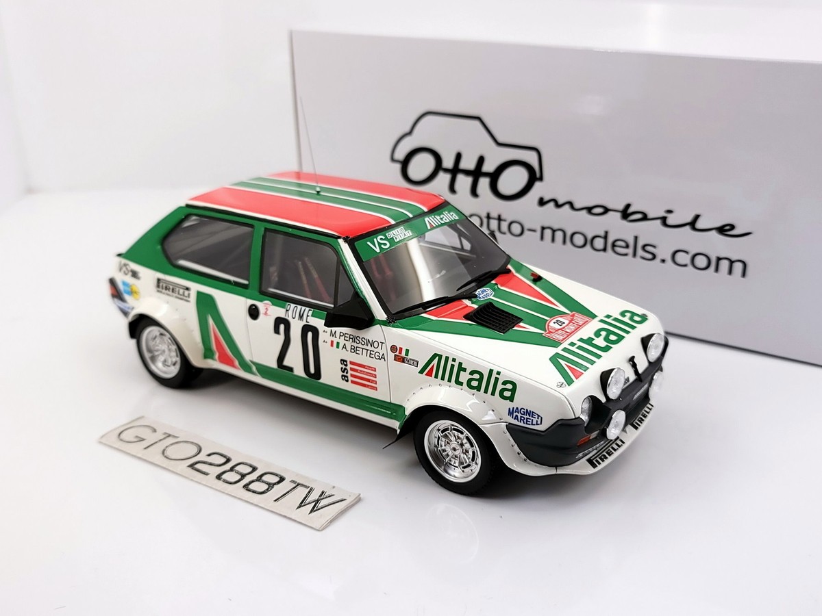 OTTO 1:18 scale Fiat Ritmo Abarth Gr.2 Rally Monte Carlo 1979