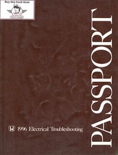 1996 Honda Passport Electrical Troubleshooting Manual ETM Wiring Diagrams