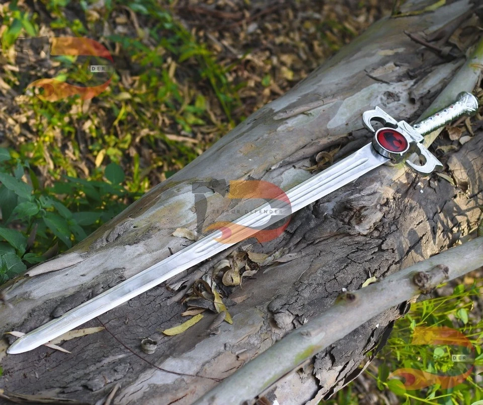 Réplica hecha a mano de acero inoxidable Thunder Cat Espada de presagios totalmente hecha a mano Foto 2 de 4