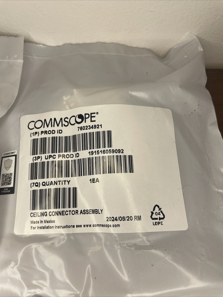 760234921 Ceiling Connector Assembly Cat6A (CCA) without Cordage - | eBay