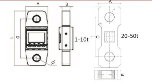 3000kg 3T Crane Scale High Precision Weighing Scale Digital Hanging Scale New - Bild 2 von 7