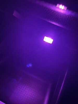 2x Mini USB Wireless LED Auto Licht Innenraum Stimmung Neon Atmosphäre Umgebungslampe P