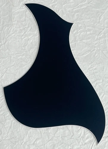 New Great - For Fit Gibson L4A Style Guitar Pickguard Adhesive back 2 Ply Black