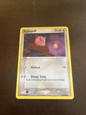 jigglypuff pokemon card ex | Hidden Legends Fusion Strike Type Jigglypuff Holo - EX FireRed