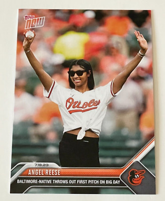 2023 Topps Now #589 Angel Reese ESPN Breakthrough Athlete of the Year ESPY Award