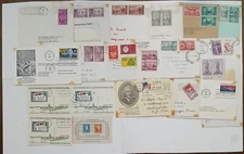 U.S - 1960 - 1971 - LOT OF COVERS + SOUVENIR SHEETS - USED - #2338