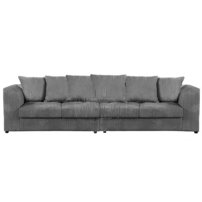 SOFA SCENE JUMBO CORD 4 SEATER CHICAGO SOFA MULTIPLE COLOURS