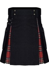 size 48 Hybrid Utility Kilts for Men Traditional Tartan Kilt 100 Cotton Jeans