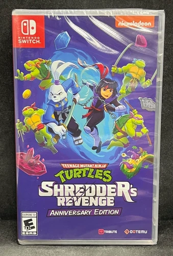 Teenage Mutant Ninja Turtles Shredder's Revenge Anniversary Edition (Switch) NEW