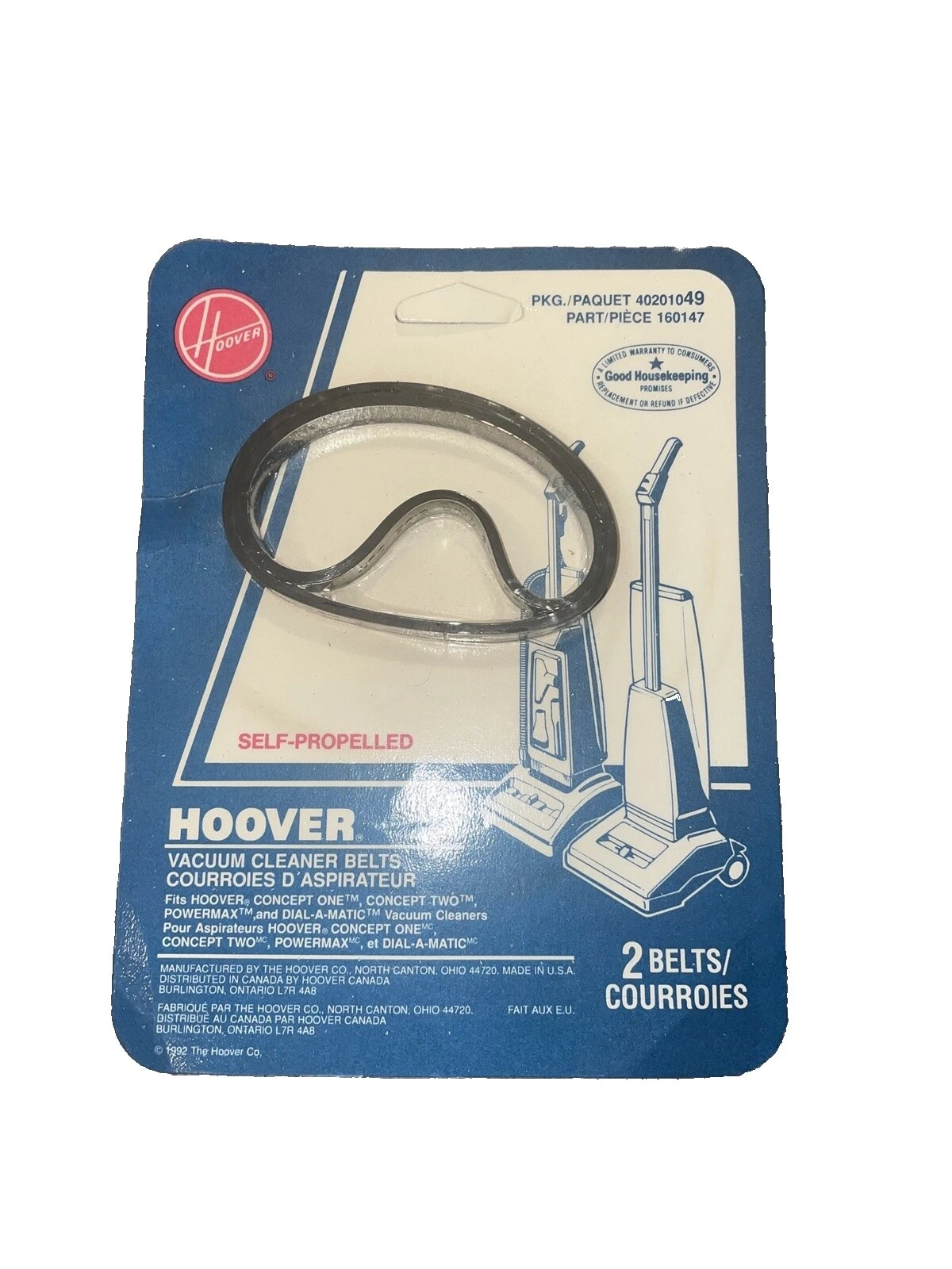 Piezas Aspiradora Hoover Negro