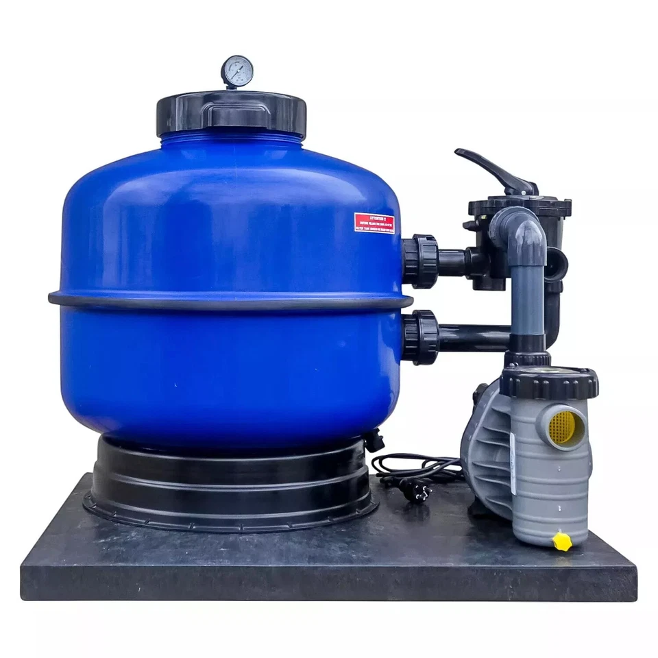 Sandfilteranlage OKU GRENADA Ø600mm mit Poolpumpe AQUA PLUS 11 230 Volt bis 50m3 - Bild 2 von 3