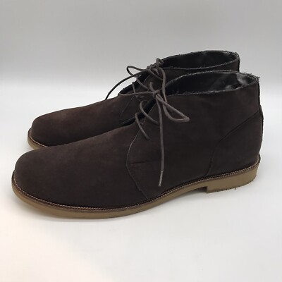 Guess Men\'s Dark Brown Chukka Boots GUESS Men Ankle Brown Boots 9 (42) | Mercari main image 3