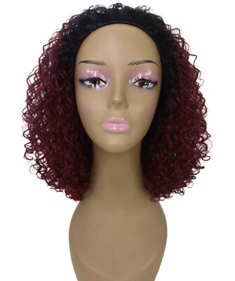 LUXLUXE Tatiana Curly Body Waves 15 in Long Half Wig, BH-0002
