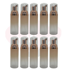 60ml Ombre Peach Foaming Pump Bottles Plastic Dispenser Lash Shampoo 10 pack
